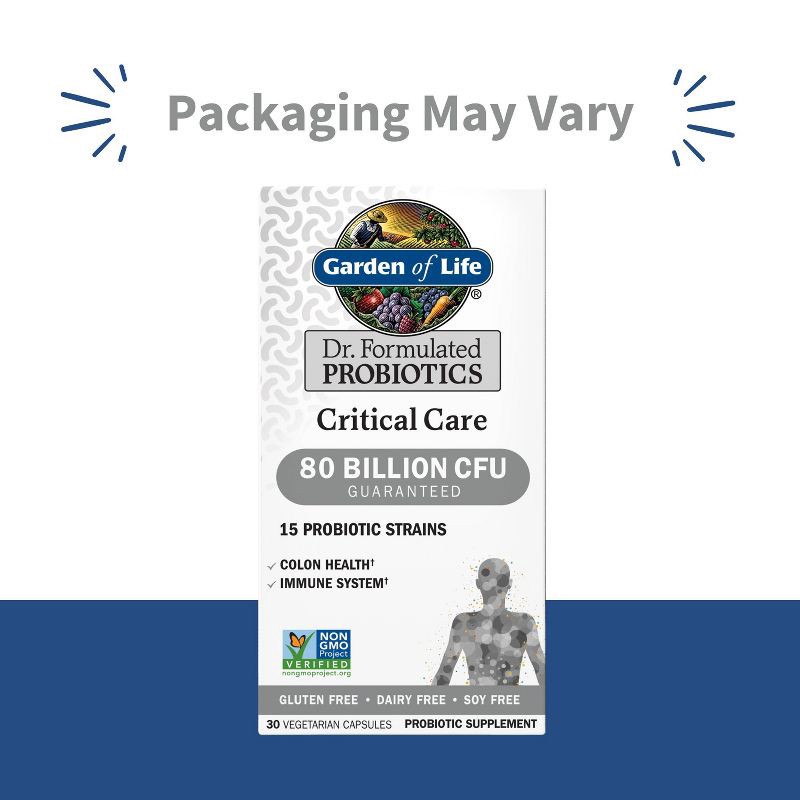 slide 9 of 9, Garden of Life Probiotic Critical Care Capsules - 30ct, 30 ct