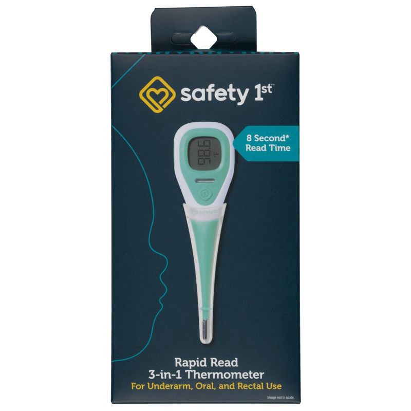slide 1 of 7, Safety 1st Rapid Read 3-in-1 Thermometer, 1 ct