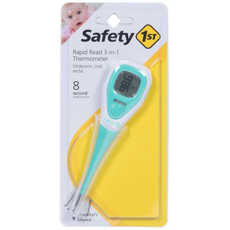 slide 4 of 7, Safety 1st Rapid Read 3-in-1 Thermometer, 1 ct