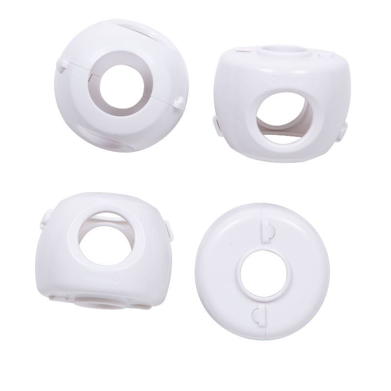slide 3 of 8, Safety 1st Parent Grip Door Knob Covers - 4pk - White, 4 ct