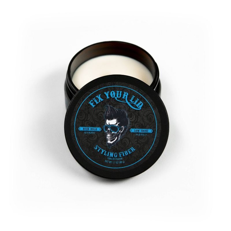 Fix Your Lid Styling Fiber, High Hold, Low Shine, 1.7 oz/48 g