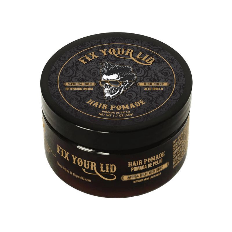 slide 2 of 8, Fix Your Lid Mini Pomade - Trial Size - 1.7oz, 1.7 oz