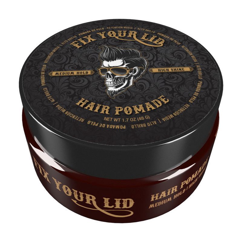 slide 1 of 6, Fix Your Lid Mini Pomade - Trial Size - 1.7oz, 1.7 oz