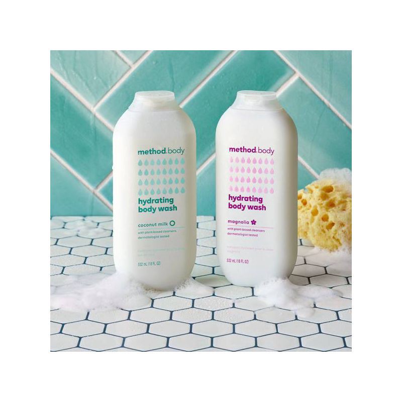 slide 4 of 5, Method Stay Hydrated Body Wash - 18 fl oz, 18 fl oz