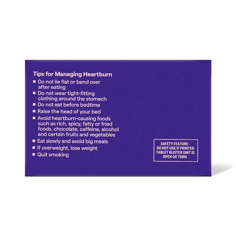 slide 6 of 6, Omeprazole Delayed Release Orally Dissolving Tablets - Strawberry - 42ct - up&up™, 42 ct