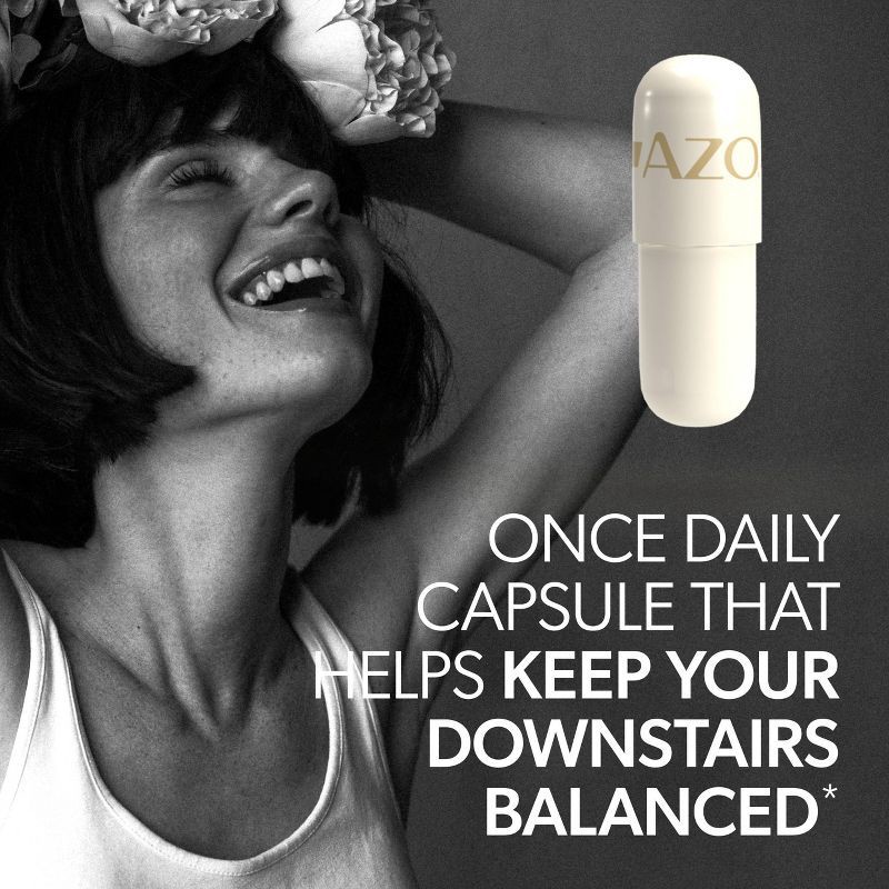 slide 9 of 11, AZO Complete Feminine Balance, Daily Probiotic for Women, Supports Vaginal Health Capsules - 30ct, 30 ct