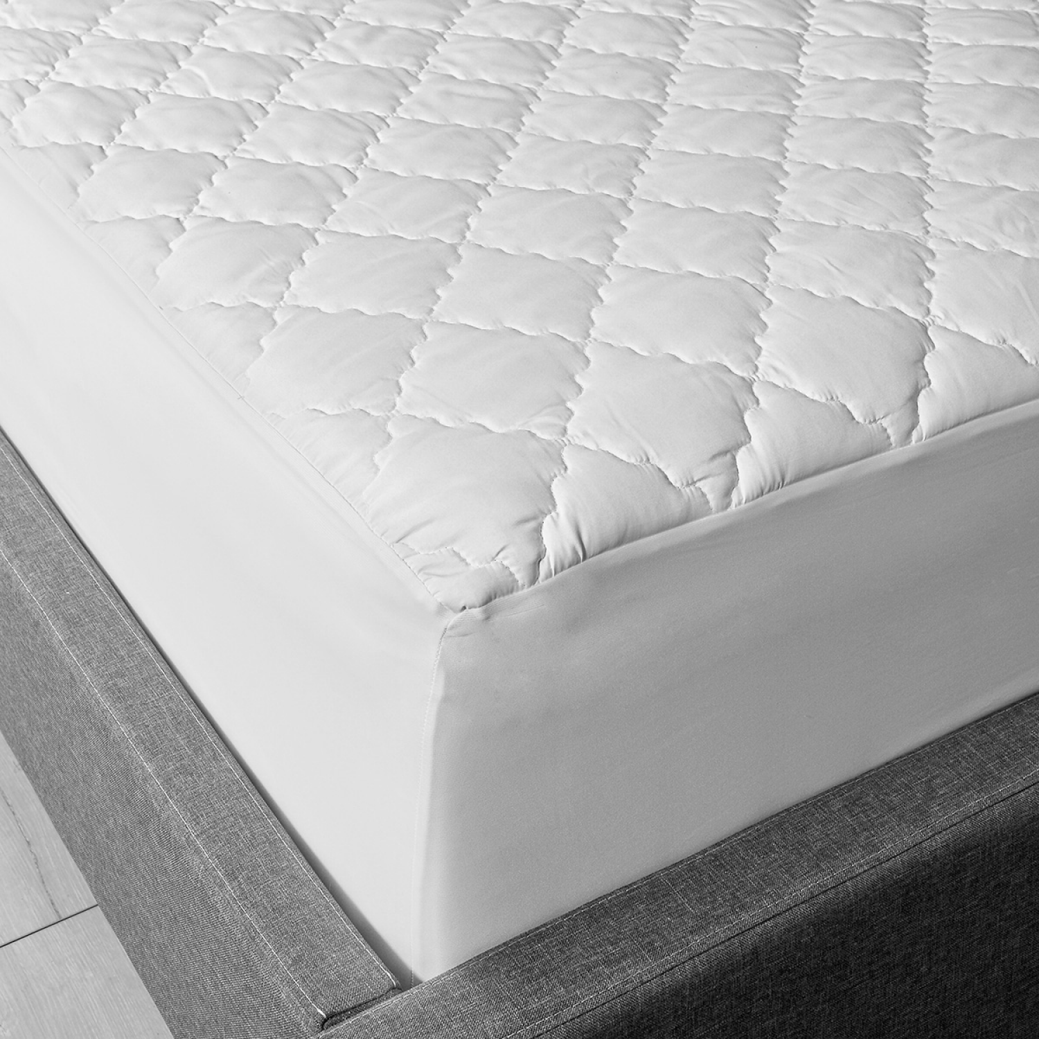 slide 3 of 5, Sealy Microfiber Waterproof Mattress Pad Twin, Twin Size