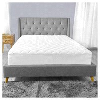 slide 3 of 13, Sealy Microfiber Waterproof Full Mattress Pad, Fits Full 54" x 75" Mattress, Full Size