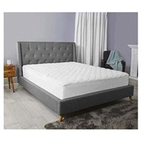 slide 11 of 13, Sealy Microfiber Waterproof Mattress Pad, King, King Size