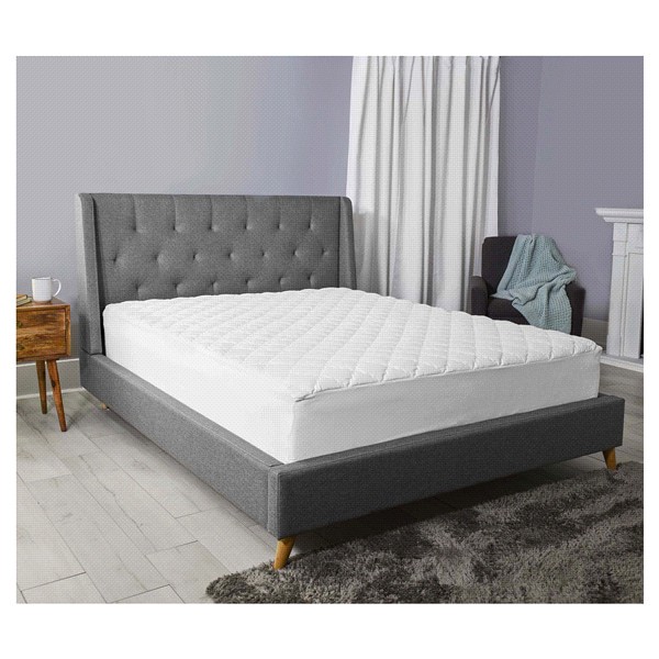 slide 7 of 13, Sealy Microfiber Waterproof Mattress Pad, King, King Size