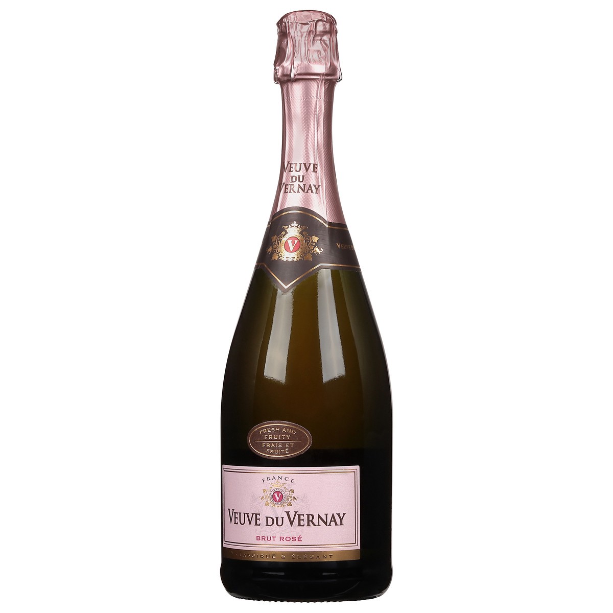 slide 5 of 10, Veuve du Vernay Brut Rose 750 ml, 750 ml