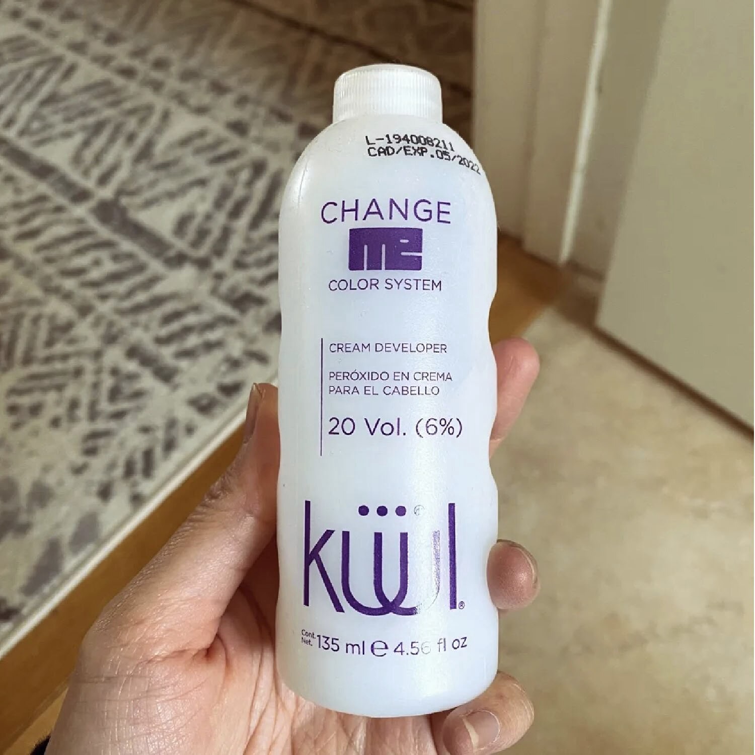 slide 2 of 2, KUUL 20 Volume Developer; 4.56 Oz., 4.56 oz