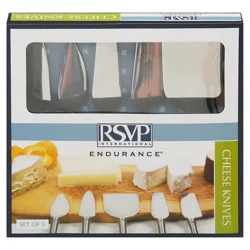RSVP International Endurance Cheese Knives 5 pc