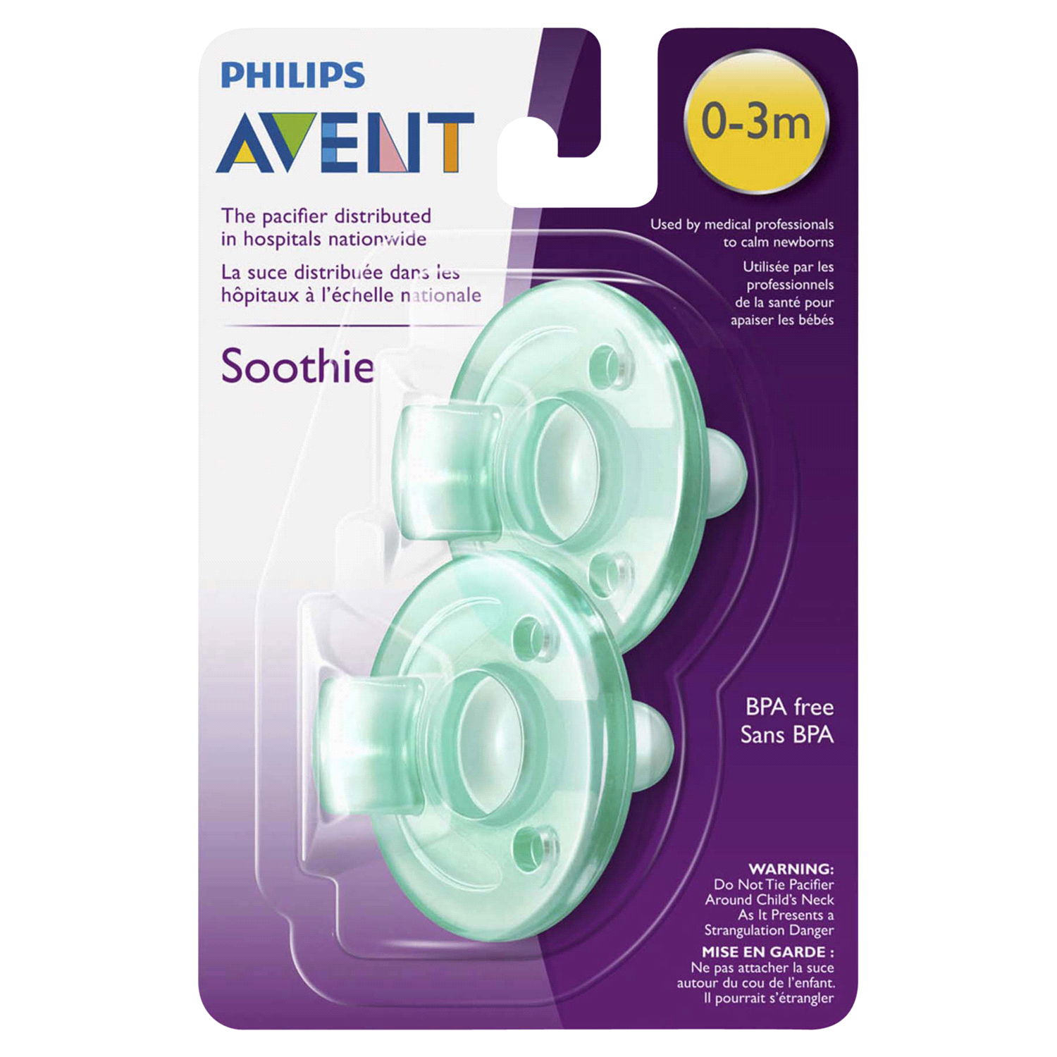 slide 1 of 5, Philips Avent 0-3 Months Soothie 1 ea, 1 ct