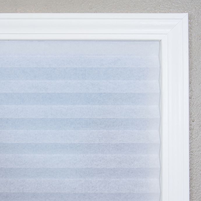 slide 3 of 10, Redi Shade Light Filtering Cordless Fabric Window Shade - White, 36 in x 72 in