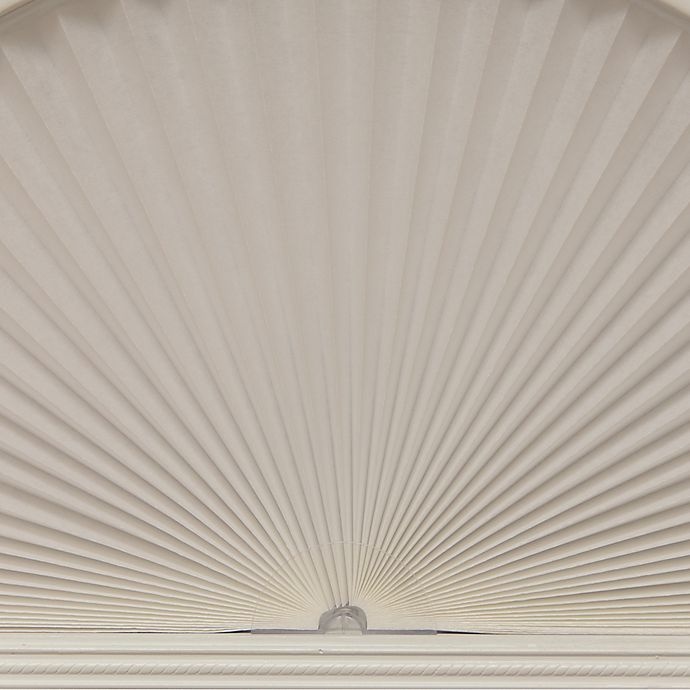 slide 4 of 5, Redi Shade Redi Arch Pleated Fabric Window Shade, 1 ct