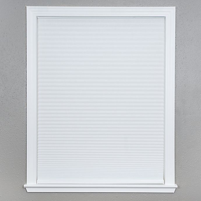 slide 2 of 5, Redi Shade Easy Lift Cordless Cellular Soft-Spun Shade - White, 36 in x 64 in