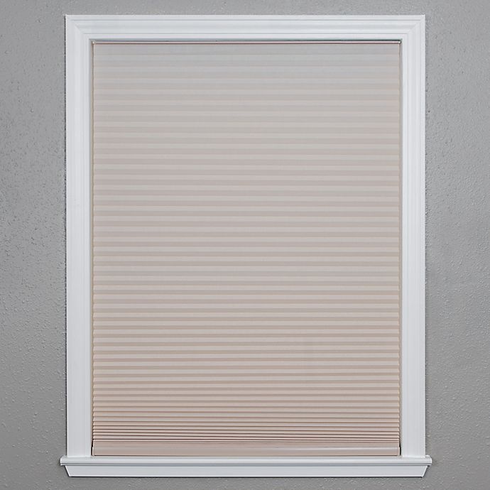 slide 4 of 5, Redi Shade Easy Lift Cordless Cellular Soft-Spun Shade - Natural, 48 in x 64 in