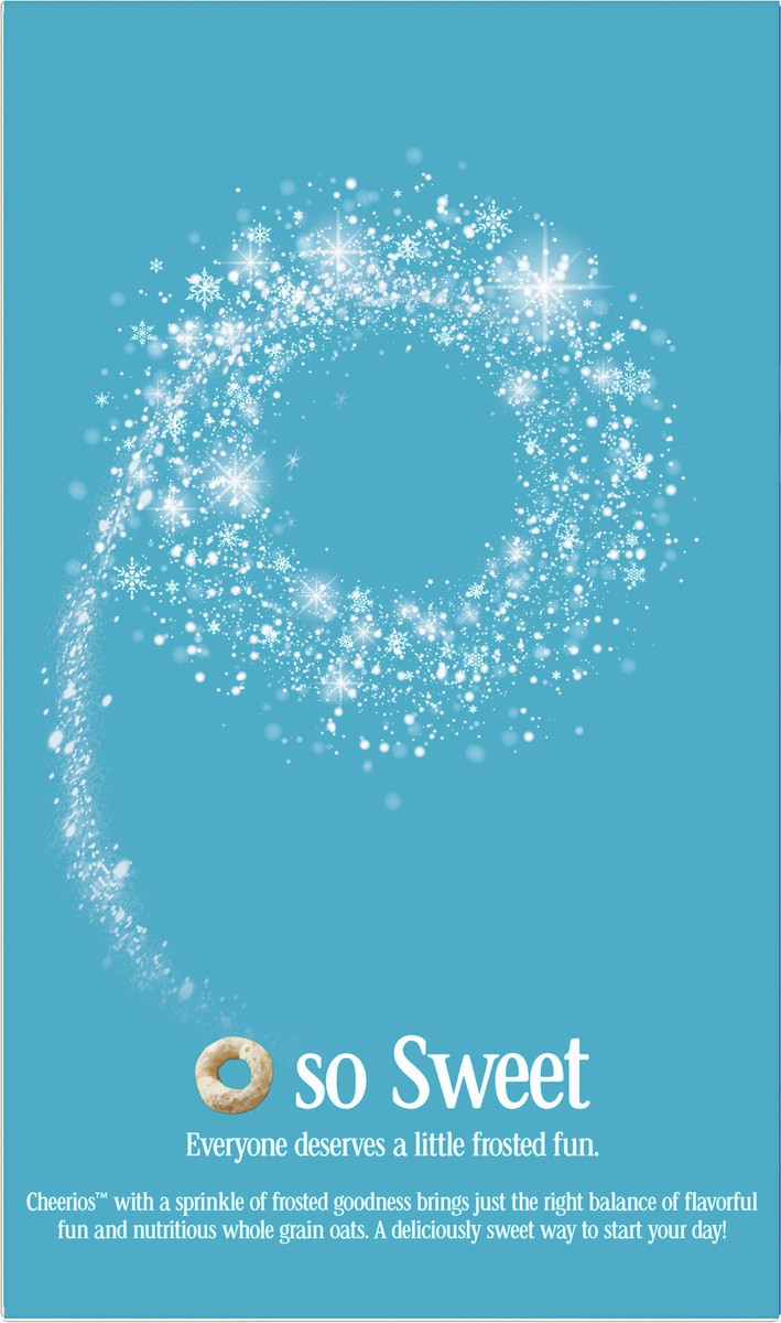 slide 4 of 14, Cheerios Frosted Cheerios, Heart Healthy Cereal, Family Size, 18.4 oz, 18.4 oz