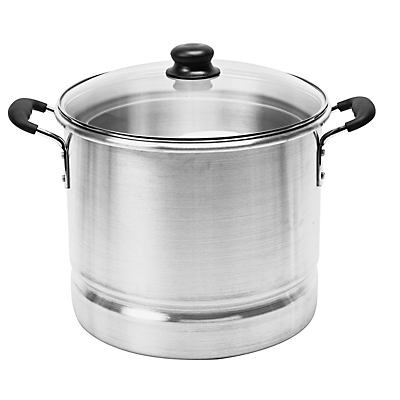 slide 1 of 1, IMUSA Tamale Steamer with Glass Lid, 24 qt