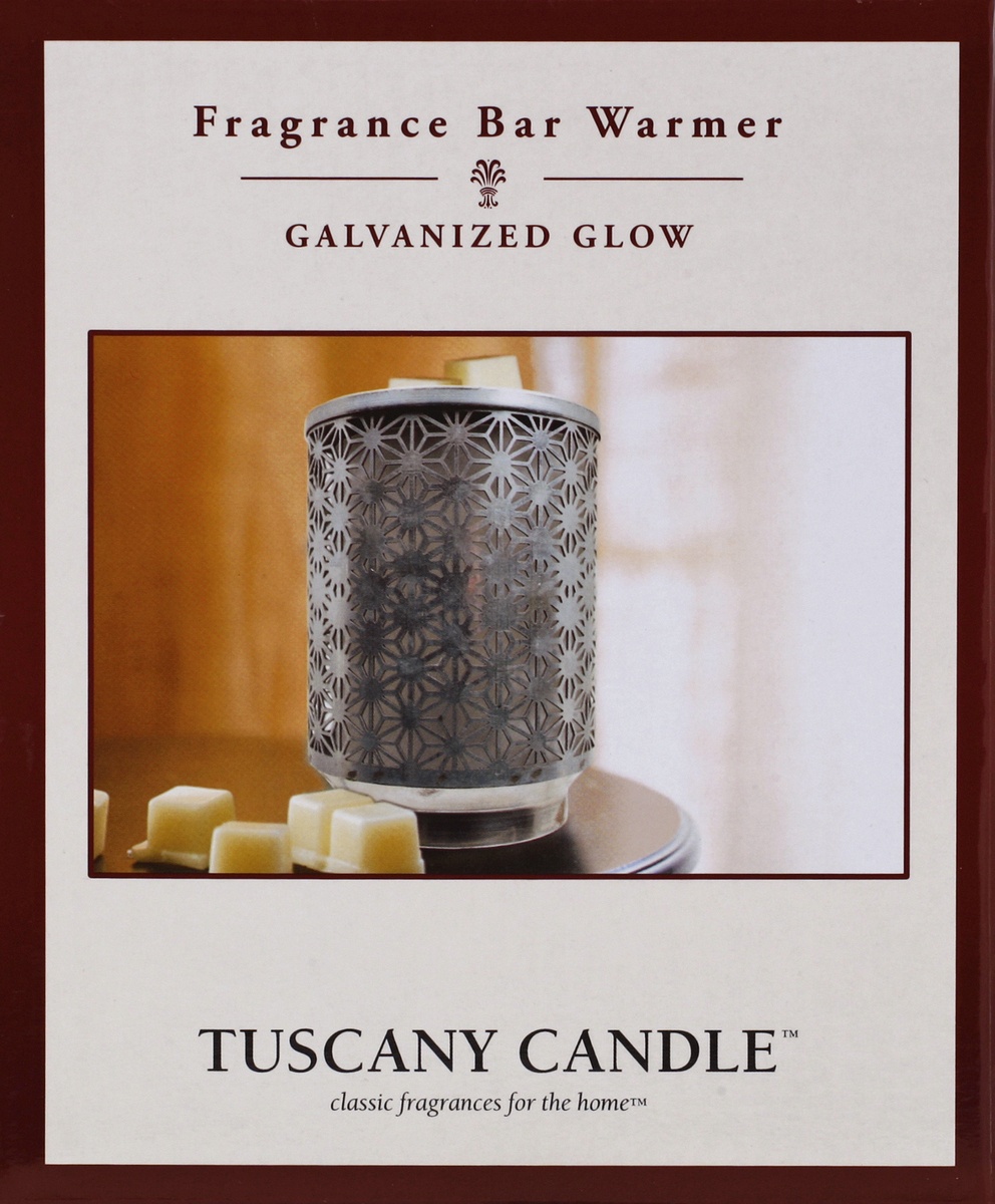 slide 5 of 7, Tuscany Candle Galvanized Metal Wax Warmer - Silver, 1 ct