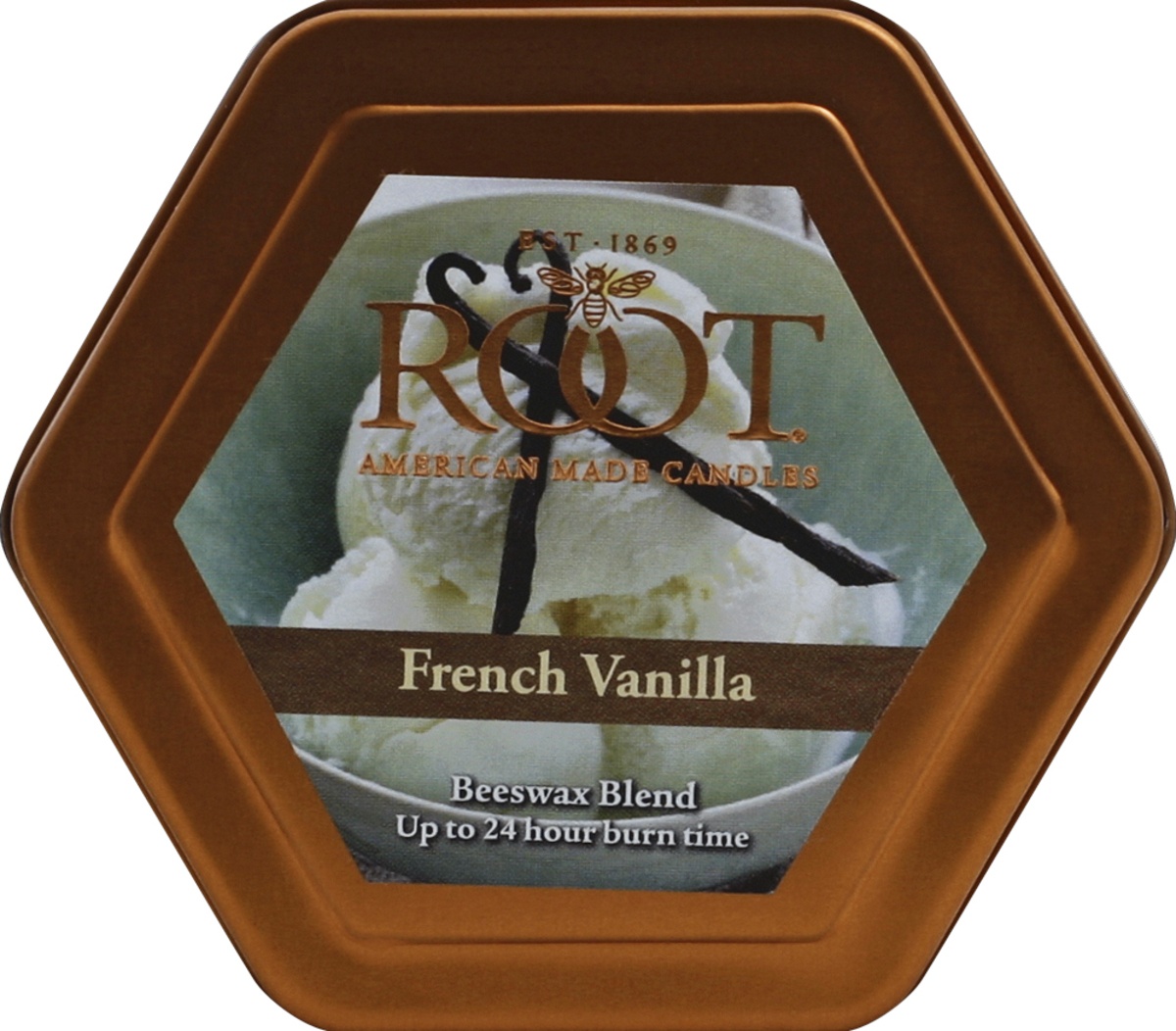 slide 2 of 7, Root Candle French Vanilla Traveler, 4 oz
