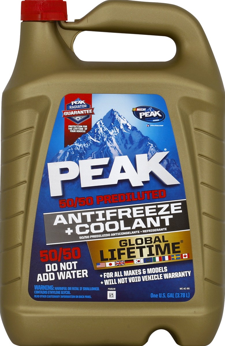slide 2 of 2, PEAK Antifreeze + Coolant 1 gl, 1 gal