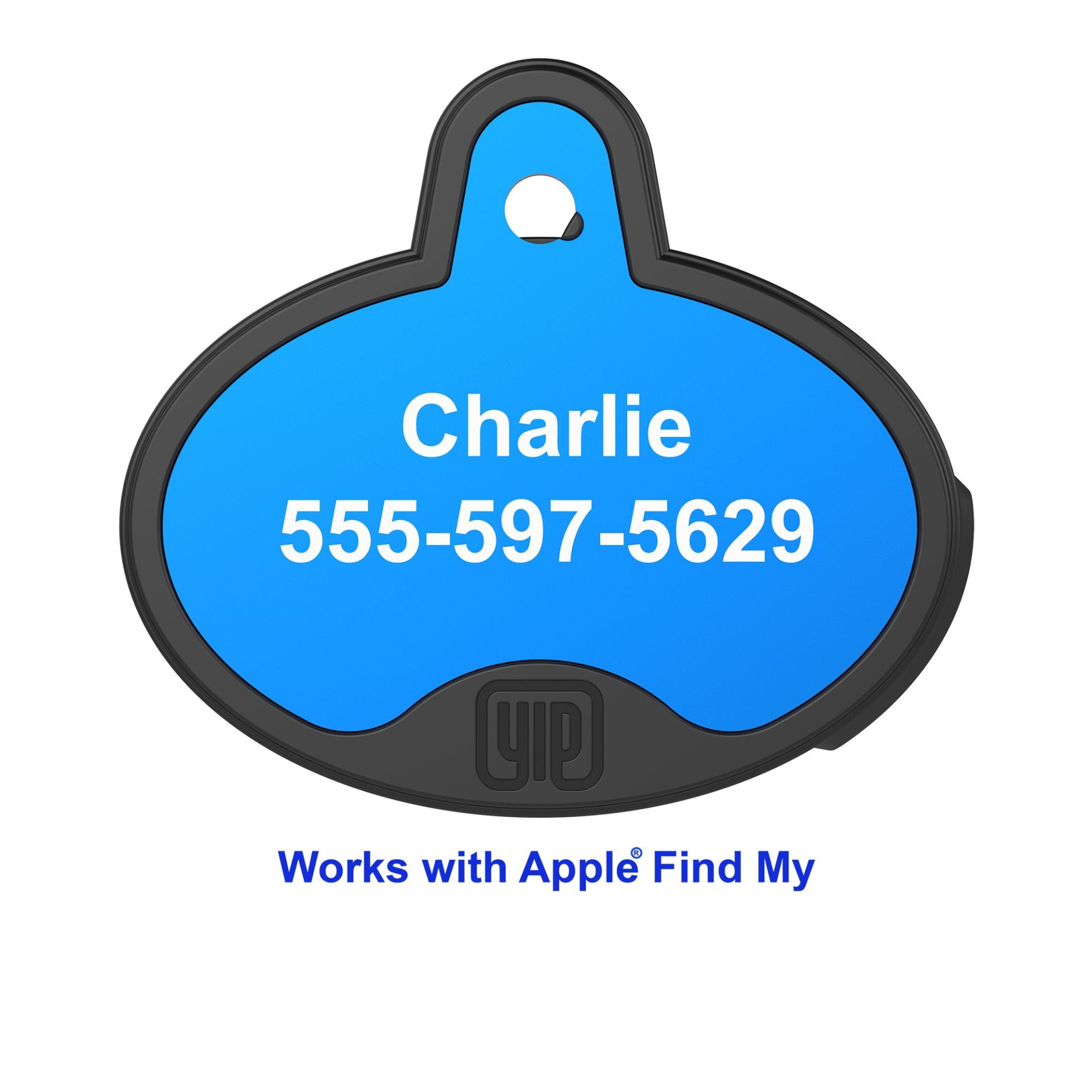 slide 1 of 1, YIP Smart Tag Personalized ID Tag and Finder - Works with Apple Find My, 1 ct