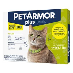 PetArmor Plus F&T SO Cat 6CT