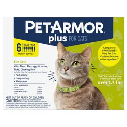 PetArmor Plus F&T SO Cat 6CT