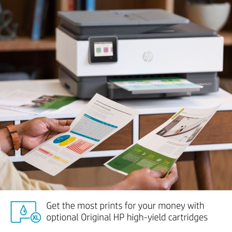 slide 9 of 10, HP Officejet Pro 8025 Wireless Color Inkjet All-In-One Printer, Copier, Scanner, Fax, 1Kr57A#B1H, 1 ct