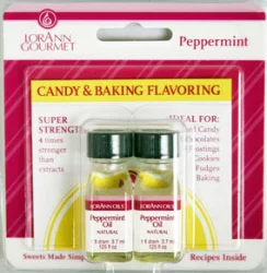 Lorann Oils Peppermint Super Twin Pack