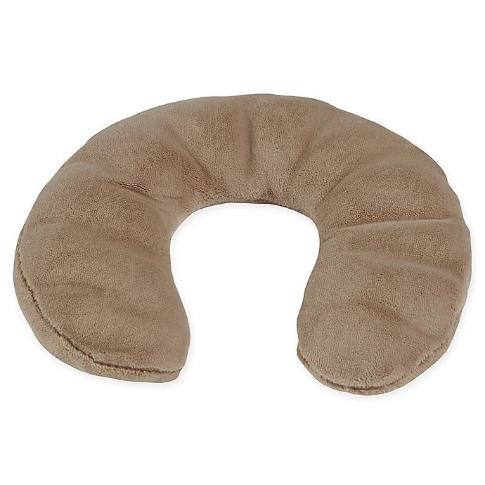 slide 1 of 2, Therapedic Weighted U-Neck Pillow - Taupe, 1 ct