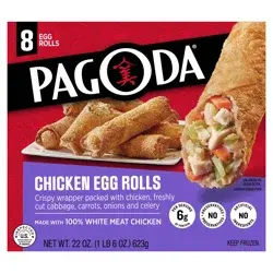 Pagoda Express Chicken Egg Rolls 8 ea