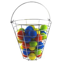 slide 13 of 17, PrideSports Bucket of Foam Practice Balls, 42 ct