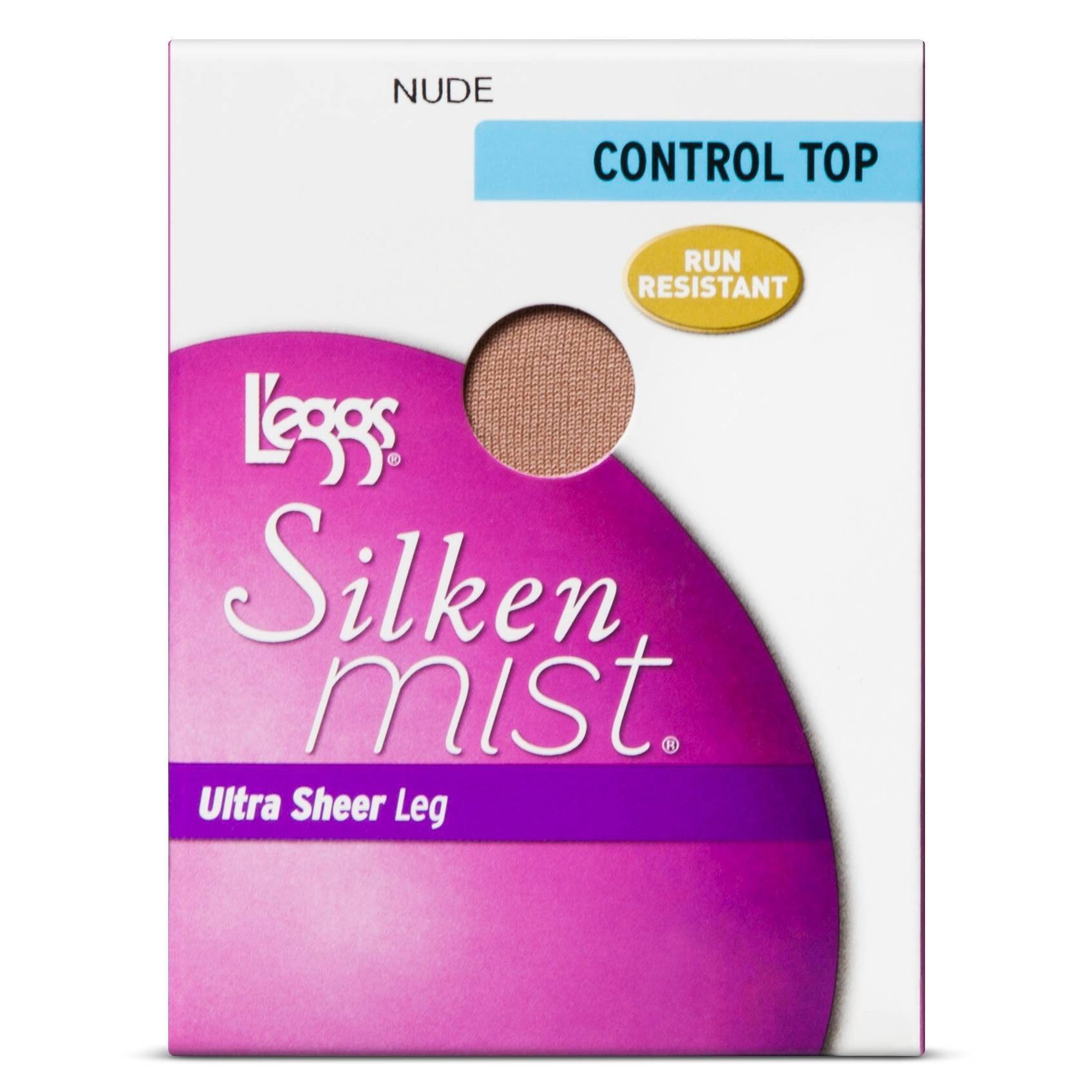 L Eggs Women S Silken Mist Ultra Sheer Run Resistant Pantyhose Nude A Ct Shipt