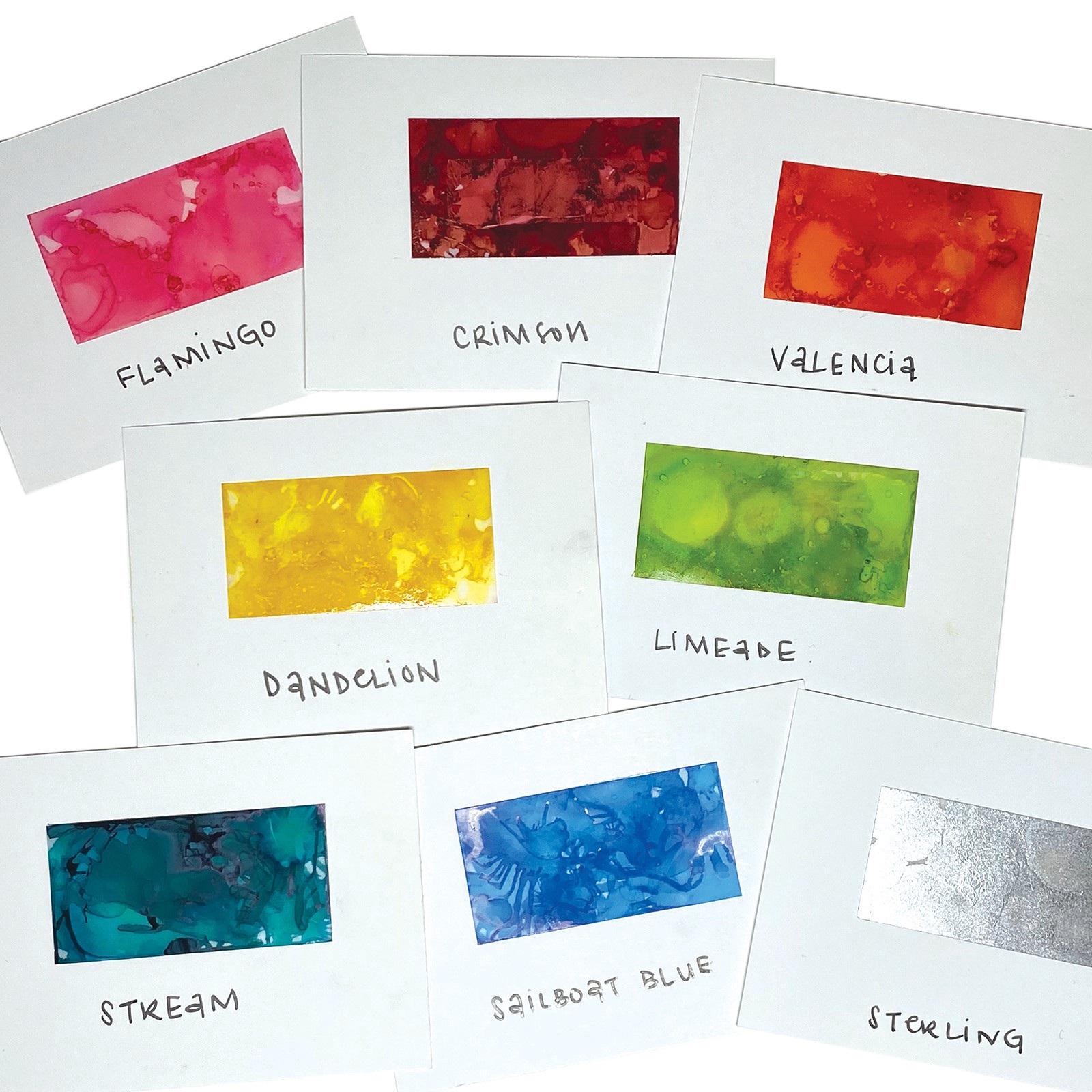 slide 4 of 4, Tim Holtz Spectrum 8 Color Alcohol Ink Set, 14 ml each