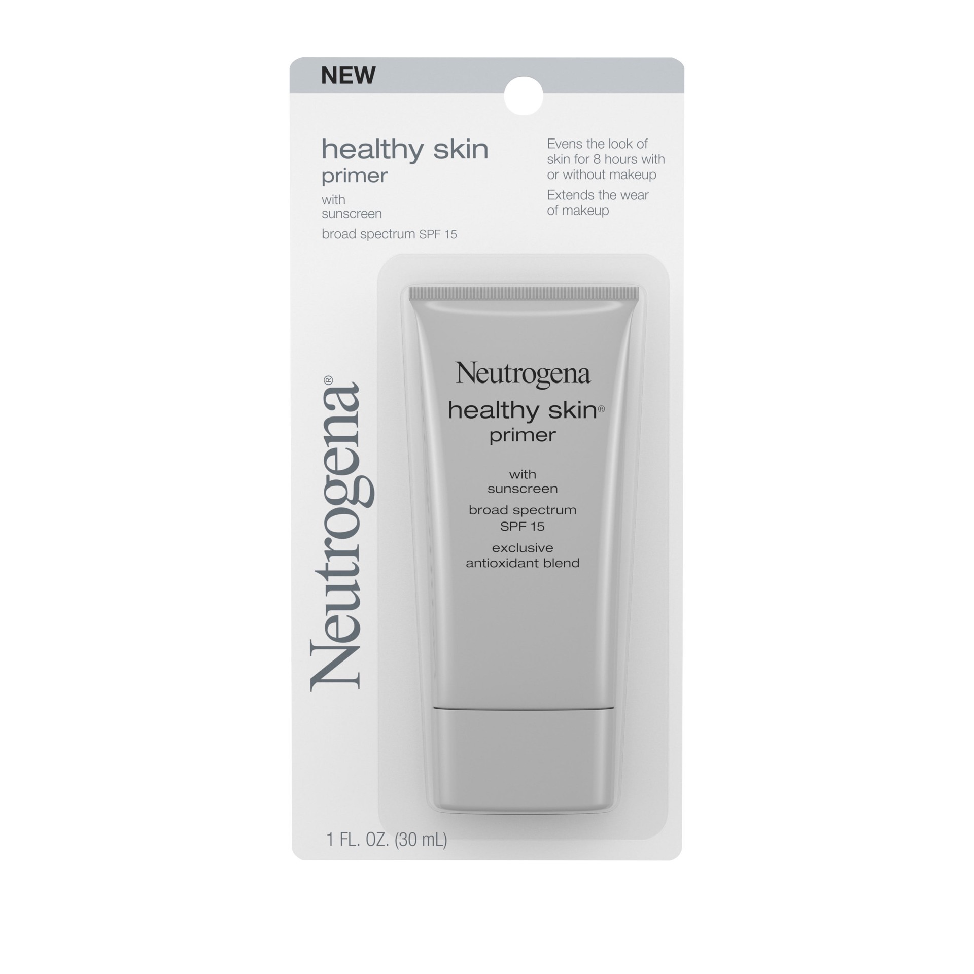 slide 1 of 5, Neutrogena Healthy Skin Primer Broad Spectrum SPF 15, 1 Fl. Oz, 1 fl oz