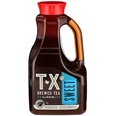 slide 1 of 1, H-E-B Select Ingredients Sweet TX Brewed Tea, 89 oz
