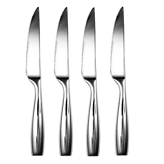 slide 1 of 3, Gourmet Settings Moments Steak Knives, 4 ct