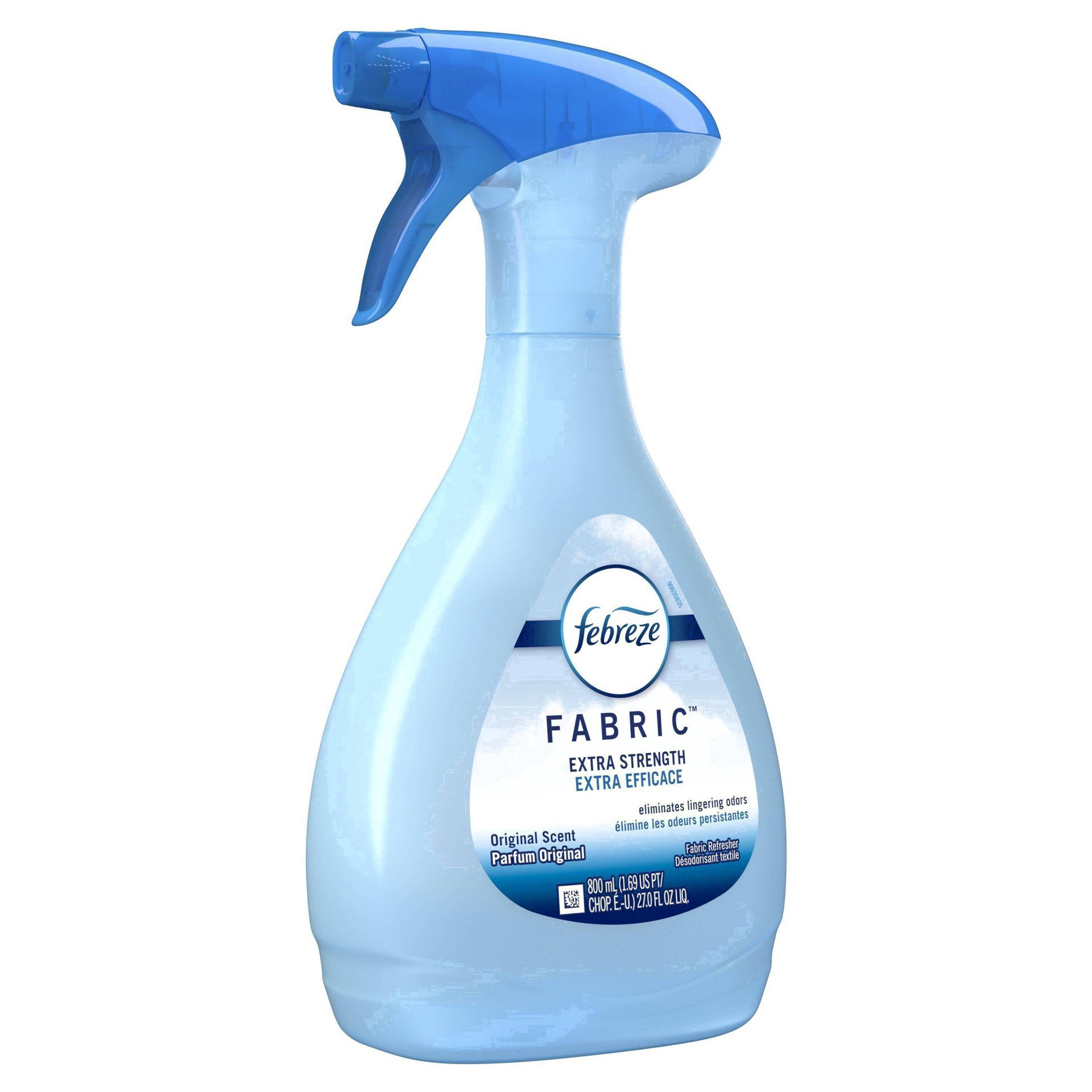 slide 2 of 64, Febreze Extra Strength Fabric Odor-Fighting Refresher, Original Scent, 27 fl oz, 27 fl oz