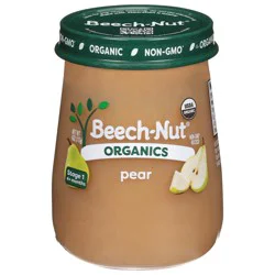 Beech-Nut Organics Stage 1 (4+ Months) Pear 4 oz