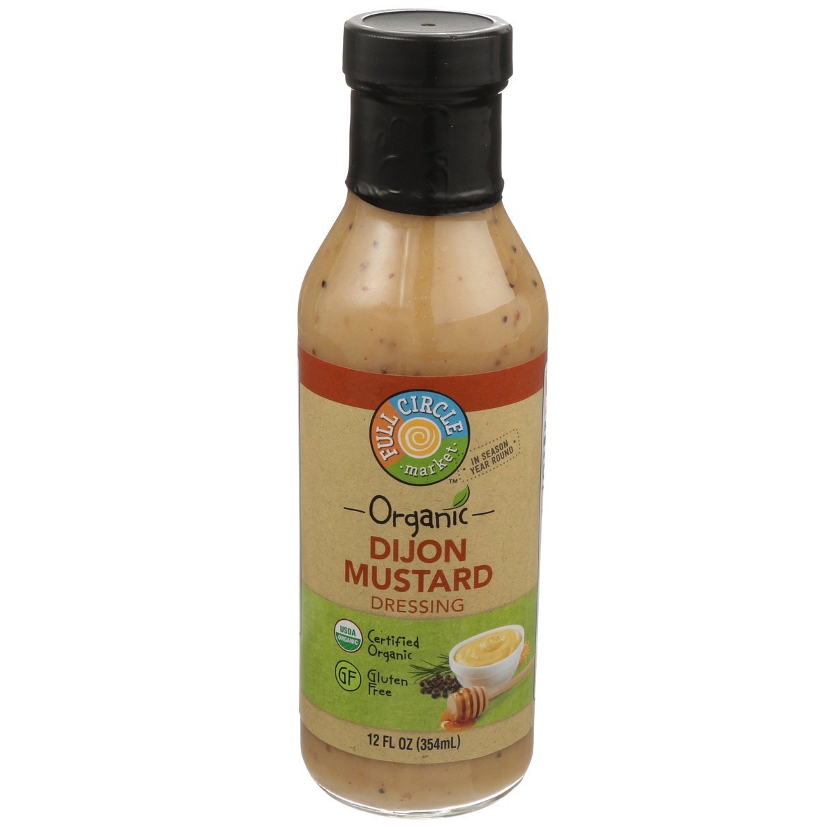 Full Circle Market Dijon Mustard Dressing 12 fl oz Shipt