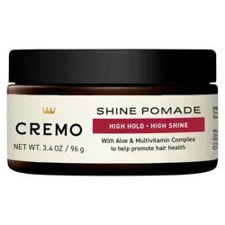 Cremo Hairstyling, Shine Pomade, 3.4oz