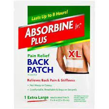 Absorbine Back Patch Xl