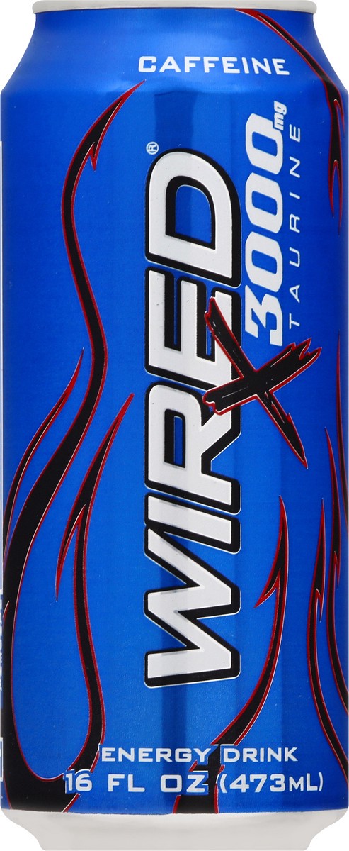 slide 12 of 12, Wired X-3000 Energy Drink - 16 oz, 16 fl oz