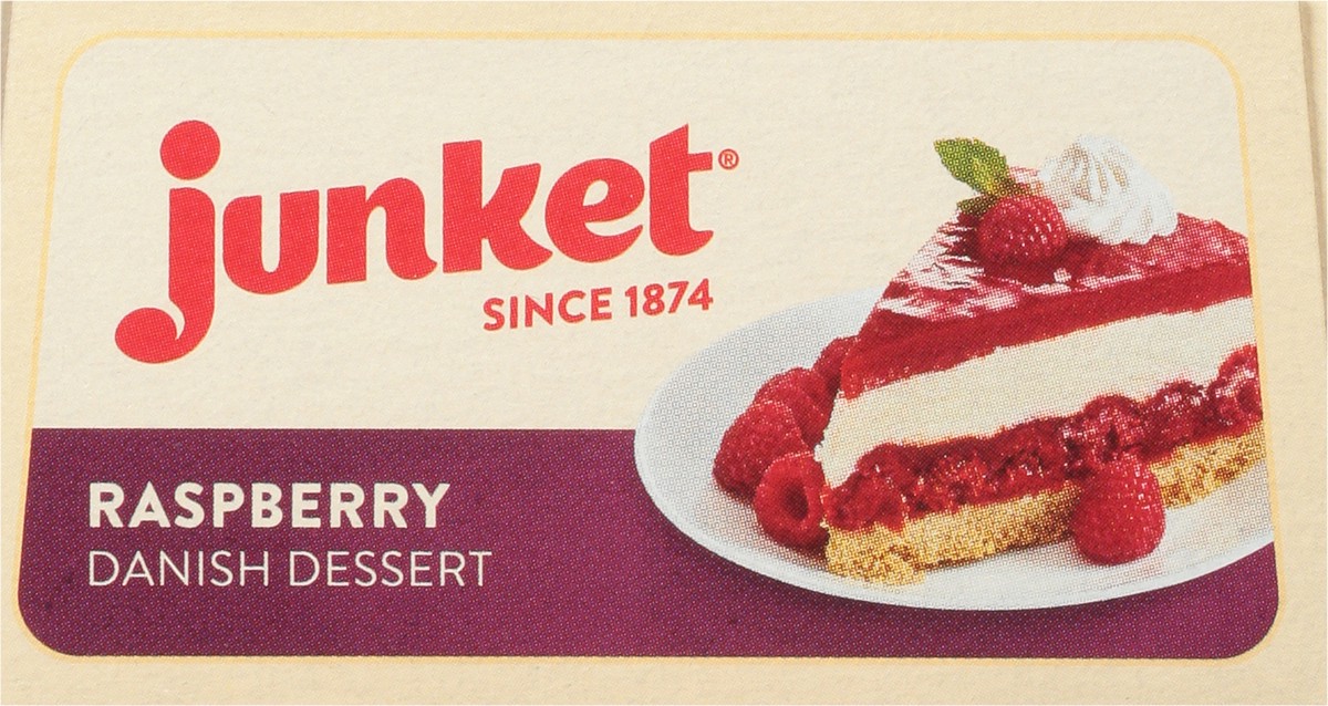 slide 2 of 14, Junket Raspberry Danish Dessert Mix 4.75 oz, 4.75 oz