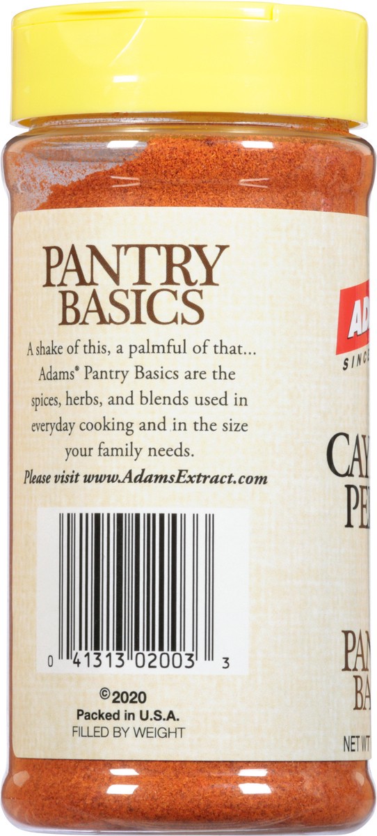 slide 11 of 11, Adams Pantry Basics Cayenne Pepper 6.75 oz, 7.34 oz