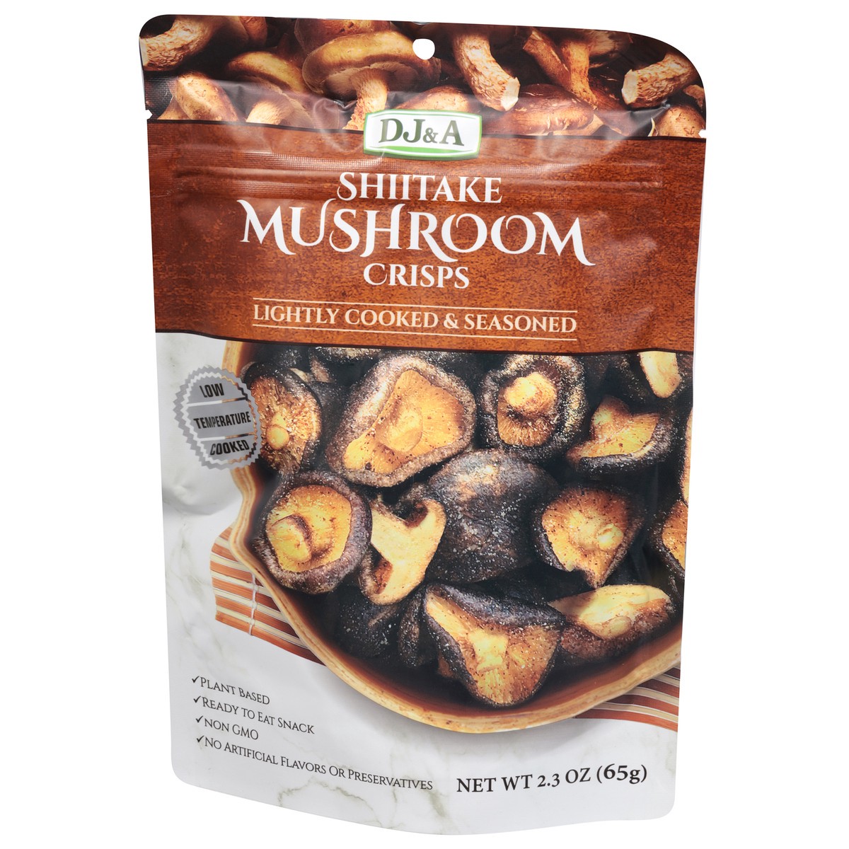 slide 2 of 4, Dj&a Mushrooms Shiitake Crisps - 2.3 OZ, 2.3 oz