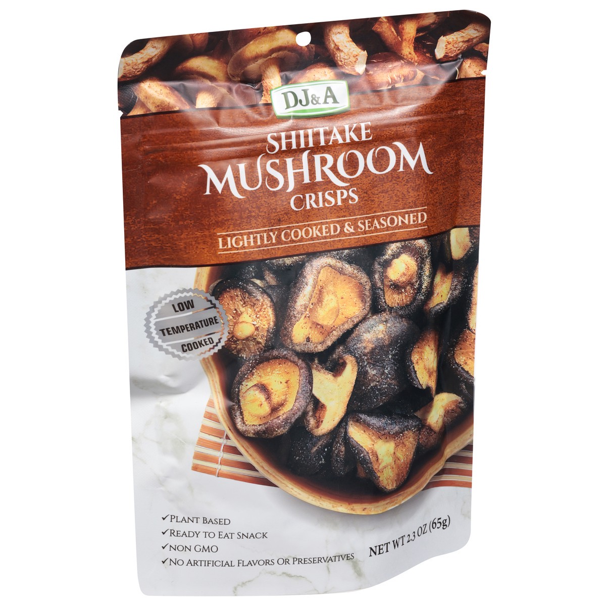 slide 3 of 4, Dj&a Mushrooms Shiitake Crisps - 2.3 OZ, 2.3 oz